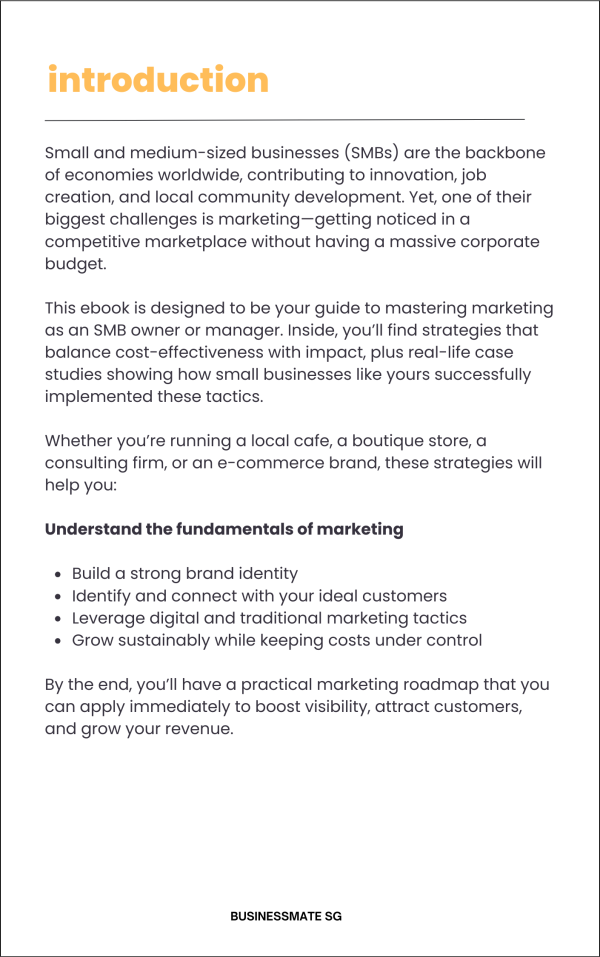 Business Marketing Ideas